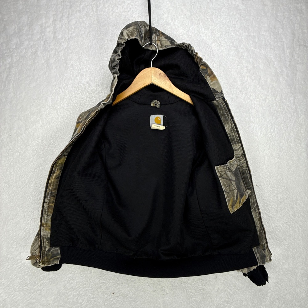 Carhartt Active Hunting Jacket Thermal Lined Youth Large‎ YYJ144 CMO Camo - Picture 3 of 12